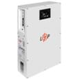 Аккумулятор LogicPower LiFePO4 51,2V - 100 Ah (5120Wh) (BMS 100A/50А) металл LCD Smart RS485/CAN JK настенный