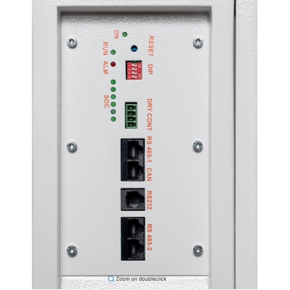 Акумулятор LogicPower LiFePO4 51,2V - 100 Ah (5120Wh) (BMS 100A/50А) метал LCD Smart RS485/CAN JK настінний