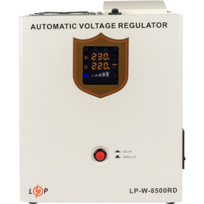 Стабилизатор напряжения релейный LogicPower LP-W-8500RD (5,1 кВт, 1 фаза)