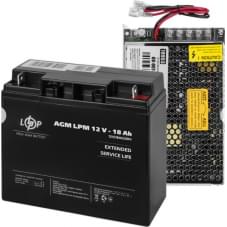 Комплект резервного питания GreenVision GV-007-UPS-A-1203-8A-18Ah