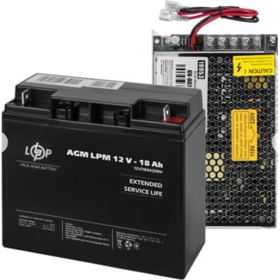 Комплект резервного живлення GreenVision GV-007-UPS-A-1203-8A-18Ah