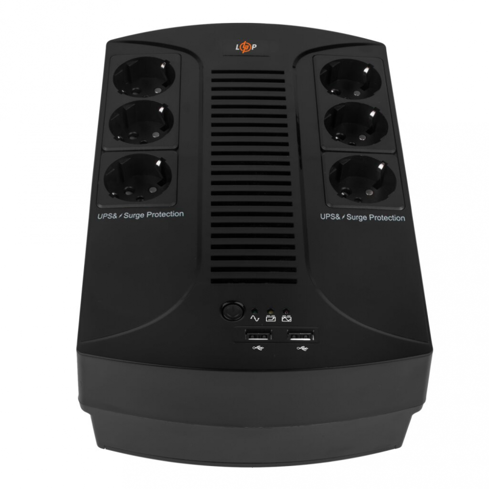 ИБП LogicPower LP 650VA-6PS 455 Вт