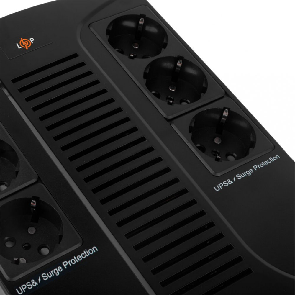 ИБП LogicPower LP 650VA-6PS 455 Вт