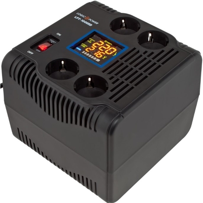 Стабилизатор напряжения релейный LogicPower LPT-1000RD (0,7 кВт, 1 фаза)