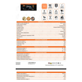 Акумулятор літій-залізо-фосфатний LogicPower LP LiFePO4 25,6V - 100 Ah (2560Wh) (BMS 100A/50А) пластик Smart BT