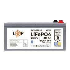 LogicPower LP LiFePO4 25,6В - 315 Ач (8064Втч) (BMS 200А/150А) металл Smart BT (41224)