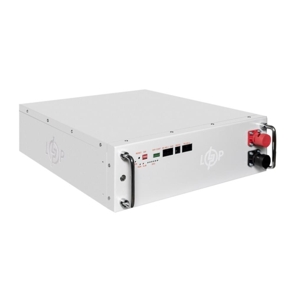 Акумулятор LogicPower LiFePO4 51,2V - 100Ah (5120Wh) (BMS JK 100A/50А) RM RS485/CAN WH