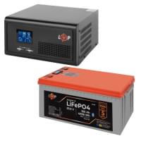 LogicPower ИБП 2300W + АКБ литиевая батарея LiFePO4 4096Wh