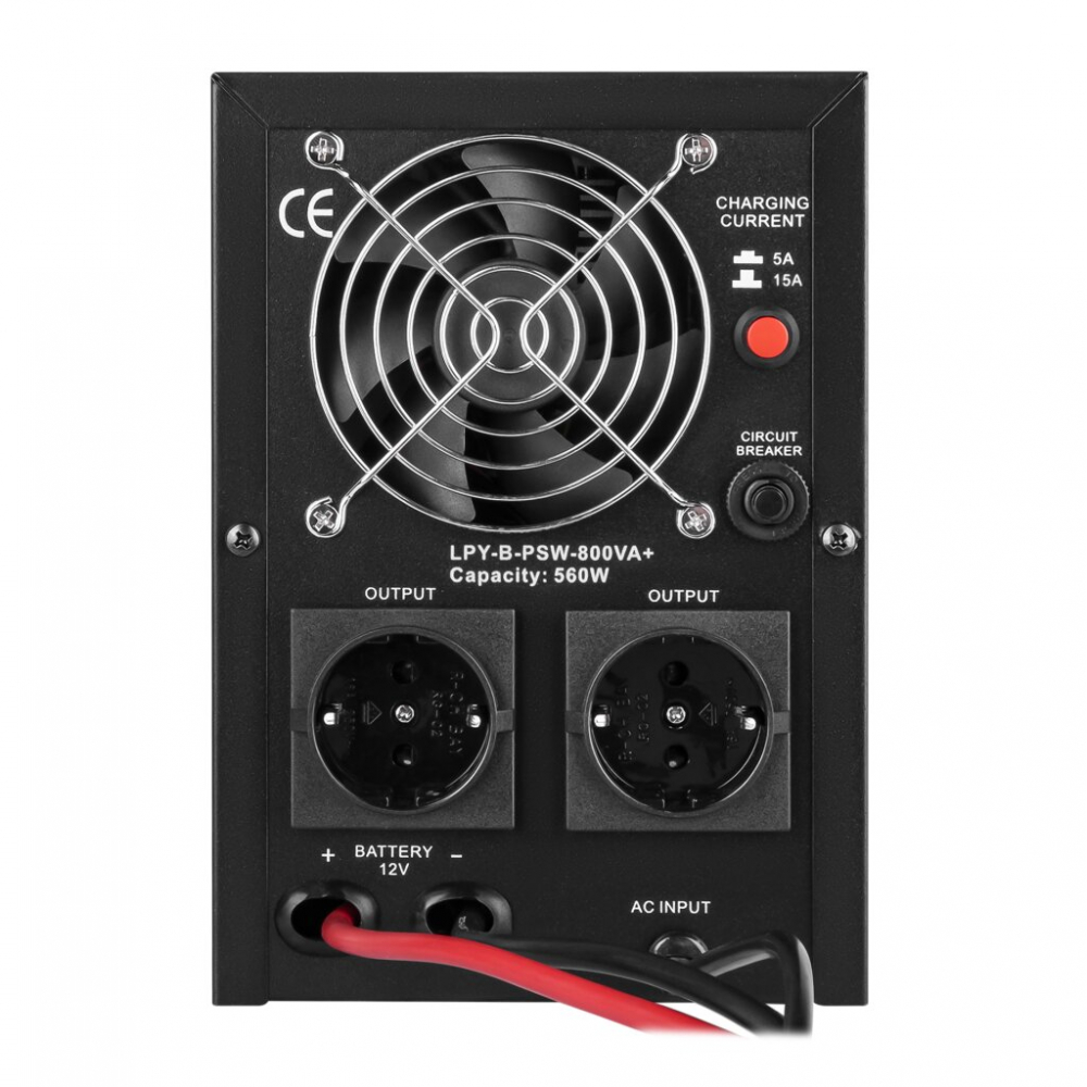ИБП LogicPower 12V LPY-B-PSW-800VA+(560Вт) 5A/15A