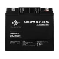 LogicPower AGM LPM 12V - 20 Ah під болт М5