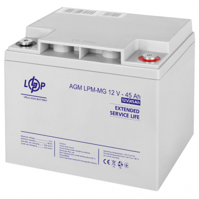 Акумулятор мультигелевий LogicPower LPM-MG 12V-45Ah (12V 45Ah)