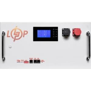 LogicPower LiFePO4 51,2V - 230 Ah (11776Wh) (BMS SP 200A/100А) RM RS485/CAN LCD WH LogicPower LiFePO4 51,2V - 230 Ah (11776Wh) (BMS SP 200A/100А) RM RS485/CAN LCD WH