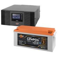 LogicPower B1500 + литиевая (LiFePO4) батарея 2944 Ватт (3406+31170 230 Ah)