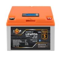 LogicPower LiFePO4 12,8V - 32 Ah (410Wh) (BMS 40А/32A) пластик LCD Smart BT