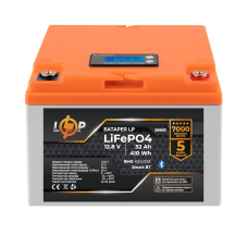 LogicPower LiFePO4 12,8V - 32 Ah (410Wh) (BMS 40А/32A) пластик LCD Smart BT