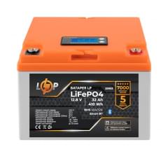 LogicPower LiFePO4 12,8V - 32 Ah (410Wh) (BMS 40А/32A) пластик LCD Smart BT