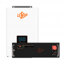 Комплект резервного питания LogicPower ИБП W6000 + литиевая (LiFePO4) батарея 5120 Вт·ч (37760+38129 100 А·ч)