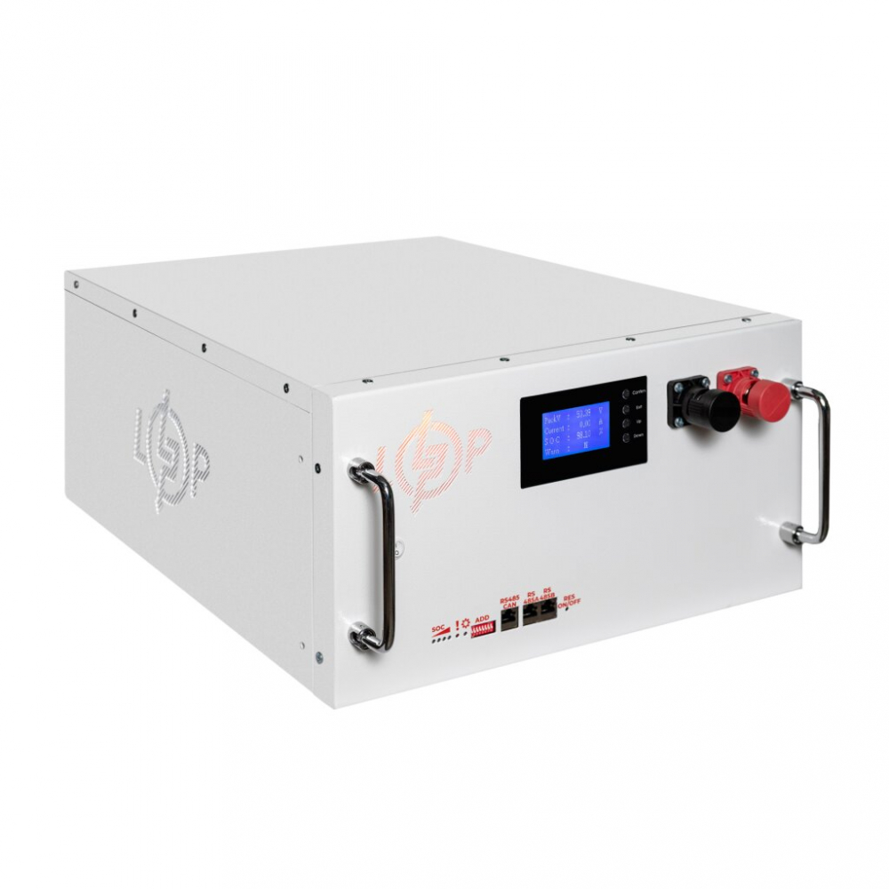 Аккумулятор LogicPower LiFePO4 51,2V - 230 Ah (11776Wh) (BMS SP 200A/100A) RM RS485/CAN LCD WH