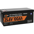 Аккумулятор LP LiFePO4 24V (25,6V) - 100 Ah (2560Wh) (Smart BMS 100А) с BT пластик