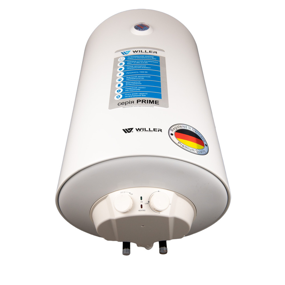 Бойлер накопичувальний електричний Willer EV80DR-Prime
