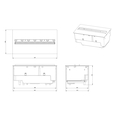 Электрокамин Dimplex Opti-Myst Cassette 600 LED LOG