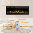 Електрокамін Royal Crystal 72 R PRO з Wi-Fi (EF72RPRO)