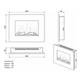 Электрокамин Electrolux EFP/W-1100ULS