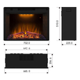 Електрокамін Royal Goodfire 26 LED