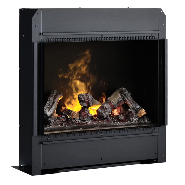 Электрокамин Dimplex Engine 600 Pro Range с настоящим 3D эффектом пламени, обогревом и дровами (ENG56-600)