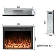 Электрокамин Royal Goodfire Lite 33 (EF33B)