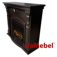 Электрокамин IDaMebel Paris венге с камином Dimplex Symphony XHD 28