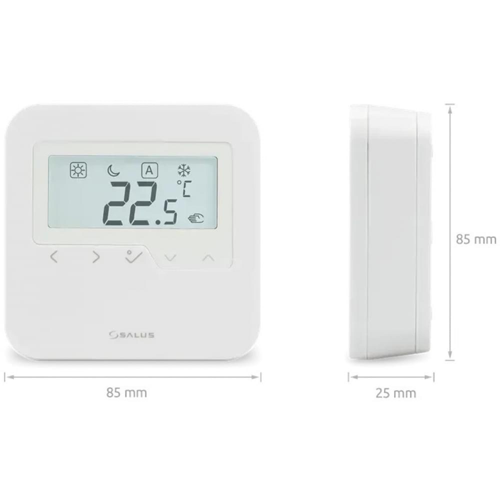 Таймер переключения источников отопления Salus HTRS-RF, накладний (ZigBee) (615122625)