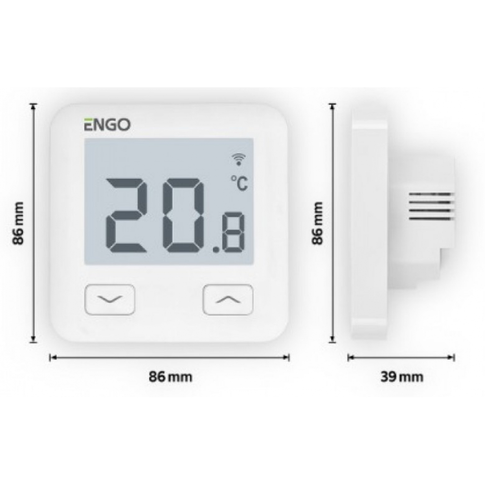 Термостат Engo E10-W (932312902)