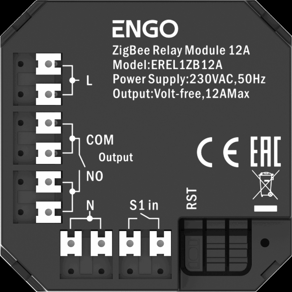 Релейный модуль Engo EREL-12ZB (932343974)