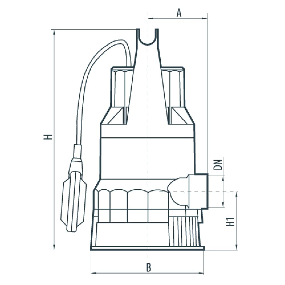 Дренажно-фекальный насос NPO DSP 550PD (132006)