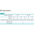 Шланг для полива Rudes 4 Звезды LAKE LINES 25 м 3/4" (2200000055040)