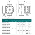 Циркуляційний насос NPO BPS25-8SM-180 Next (4823121302817)