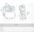 Насосная станция NPO AUJET 110B/24L (312041)