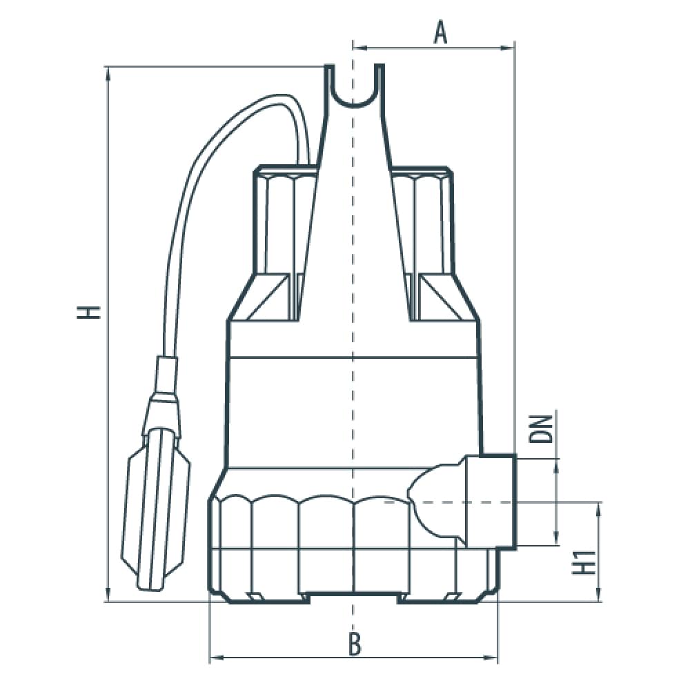 Дренажно-фекальный насос NPO DSP 550P (132002)
