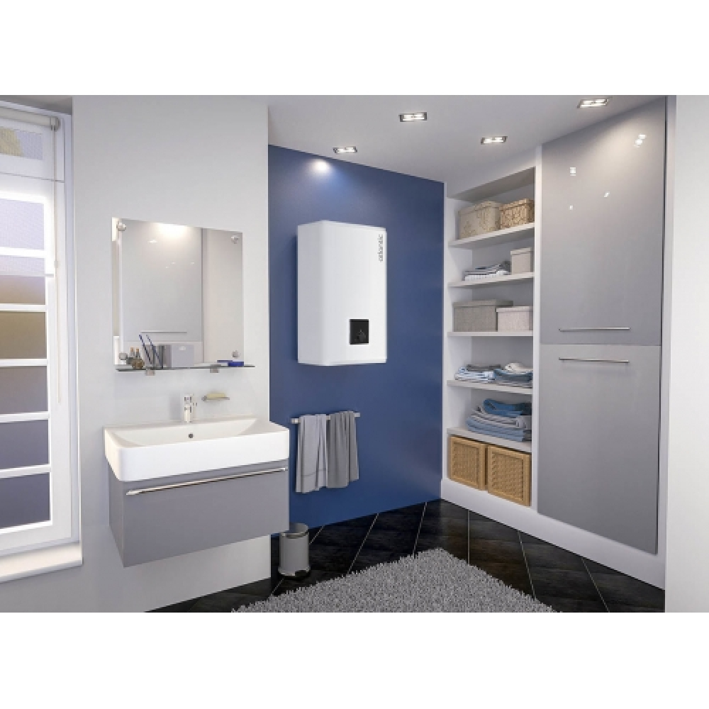 Бойлер накопичувальний електричний Atlantic Vertigo Steatite Essential 50 MP-040 2F 220E-S (1500W) (Грузия) 8312050