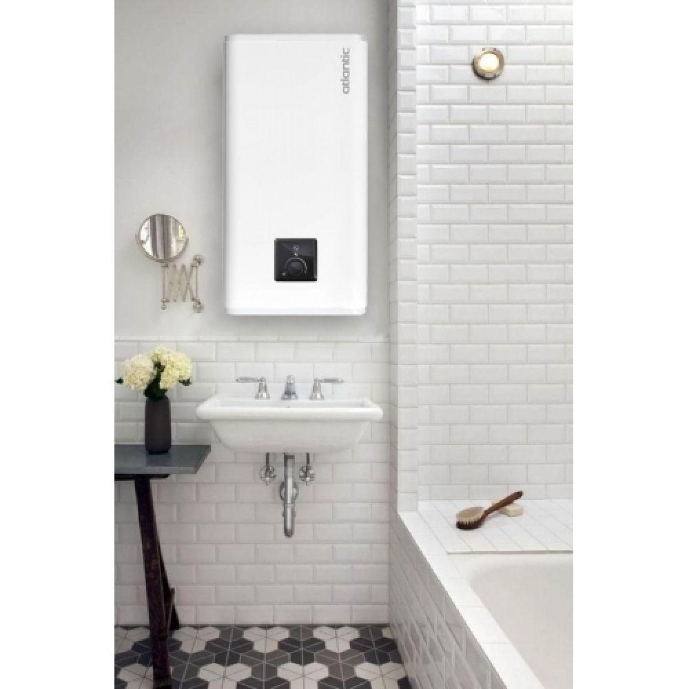 Бойлер накопичувальний електричний Atlantic Vertigo Steatite Essential 80 MP-065 2F 220E-S (1500W) (Грузия) 8413070