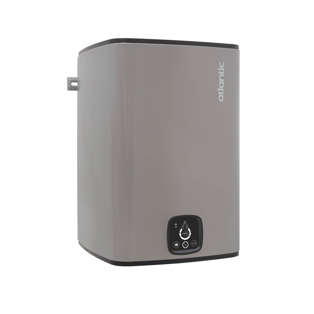Бойлер накопичувальний електричний Atlantic Steatite Cube WI-FI ES-VM 75 S4 C2 WD (2400W) silver 851340