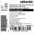 Бойлер накопичувальний електричний Atlantic Opro Turbo VM 100 D400S-2-B (2500W) 861374