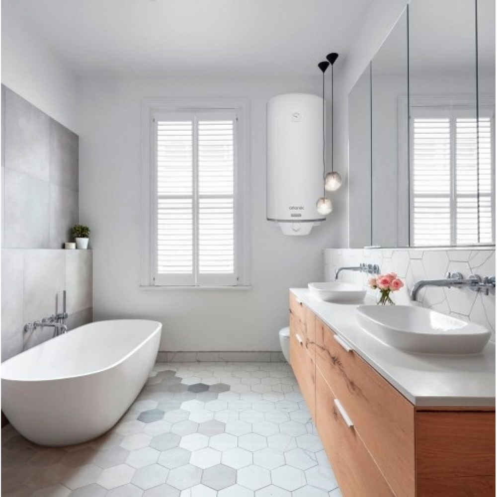 Бойлер накопичувальний електричний Atlantic Steatite Elite VM 100 D400S-2-BC (1500W) 861376