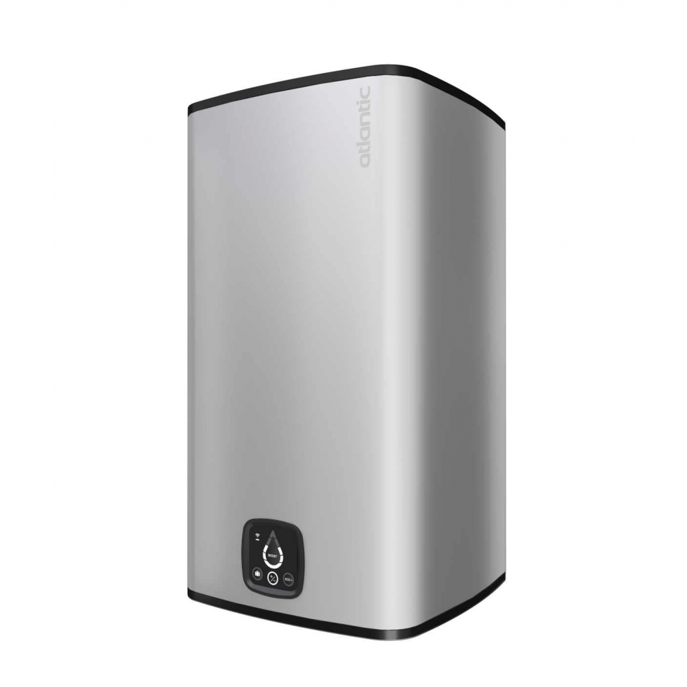Бойлер накопичувальний електричний Atlantic Steatite Cube WI-FI ES-VM 100 S4 C2 WD (2400W) silver 861340