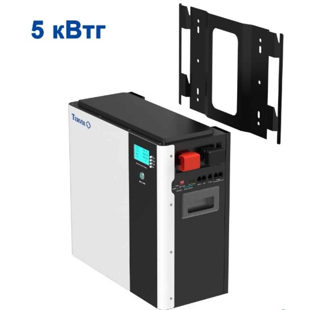 Комплект резервного питания Tervix Инвертор Pro Line S1 шт + АКБ LiFePO4 1шт на 5 кВтч (мощность 12кВт)(698511)