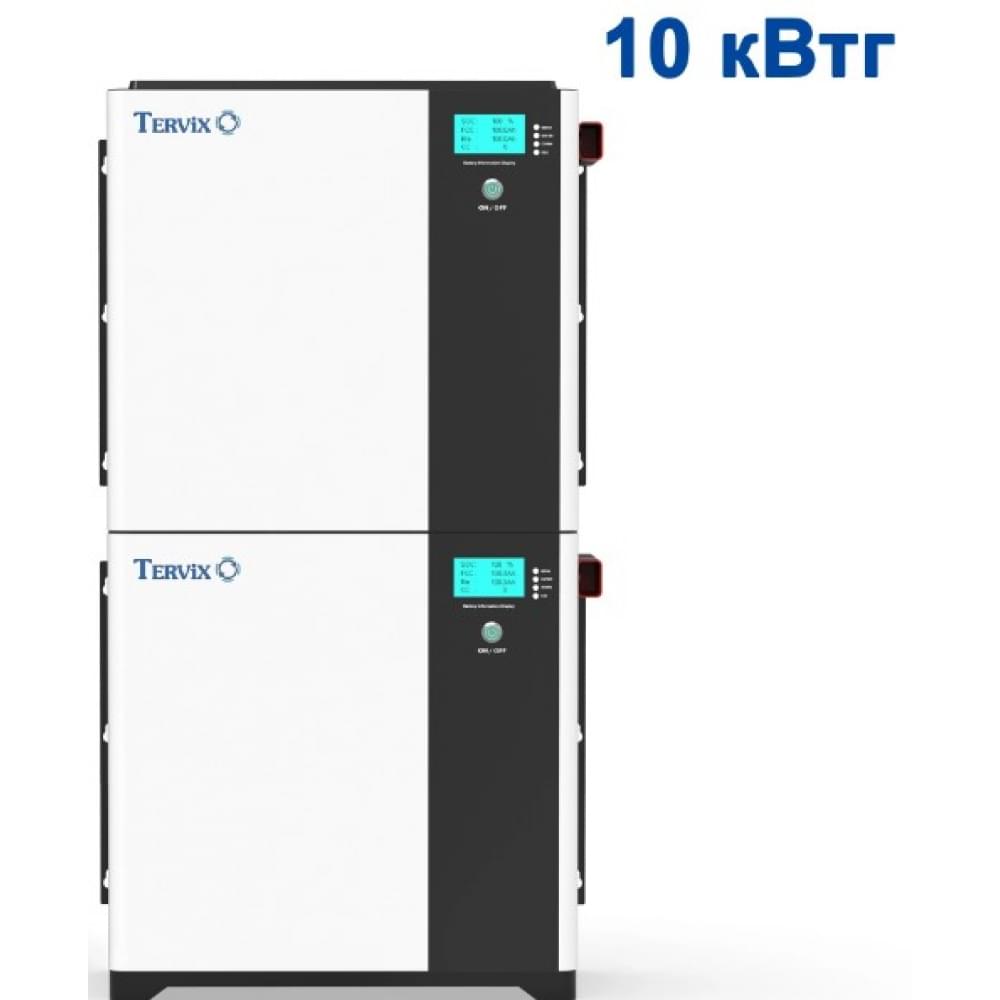 Комплект резервного питания Tervix Инвертор Pro Line S1 шт + АКБ LiFePO 2шт на 10 кВтч (мощность 12кВт)(698510)