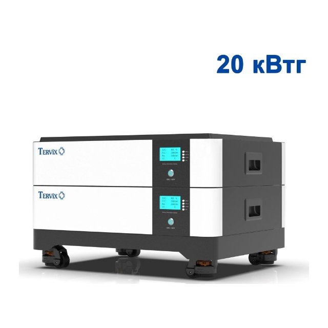 Комплект резервного питания Tervix Инвертор Pro Line S + АКБ LiFePO (мощность 20кВт)(697541)