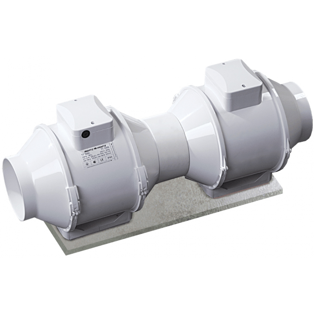 Круглый канальный вентилятор Vents ТТ ПРО 125 EC