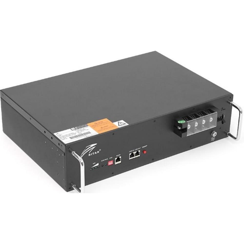 Акумулятор Ritar LiFePO4 25,6V 100Ah 2560Wh для монтажу в стійку